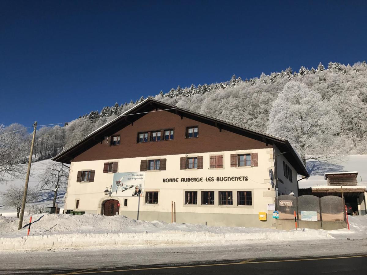 Bonne Auberge Les Bugnenets Le Paquier  Exterior photo